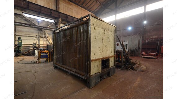 Котел 0.7 МВт с ОУР изготовление