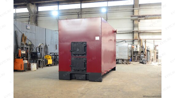 Котел дрова уголь 1.25 МВт